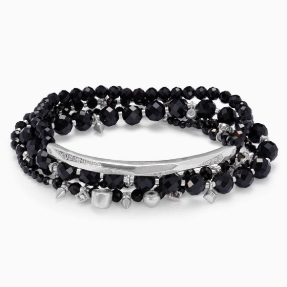 Kendra Scott Jewelry - Kendra Scott “Supak” bracelets in “Black Spinel.”